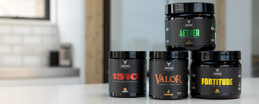 Inception Labs Valor, Aether, Fortitude & 1510