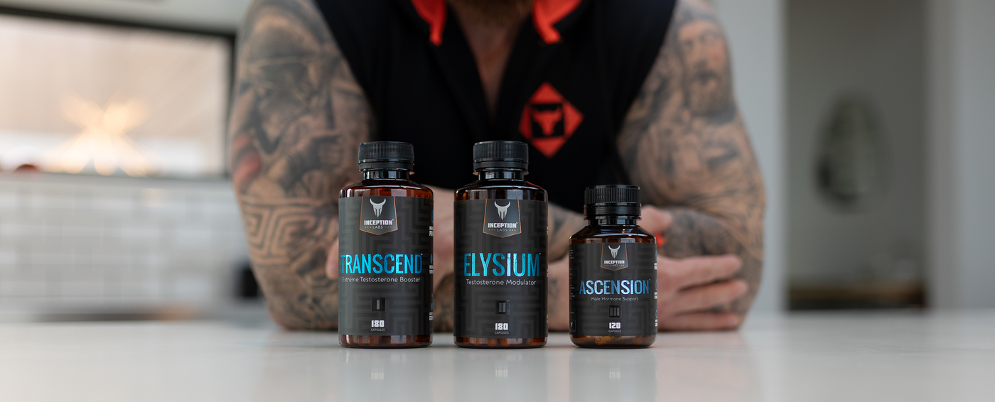Inception Labs Trinity Cycle Testosterone Booster range